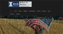 Desktop Screenshot of bobbennettcpa.com